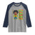 I Am Black Child Raglan Shirt Afro Boy African American Pride Black History Month