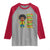 I Am Black Child Raglan Shirt Afro Boy African American Pride Black History Month