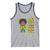 I Am Black Child Tank Top Afro Boy African American Pride Black History Month