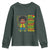 I Am Black Child Youth Sweatshirt Afro Boy African American Pride Black History Month