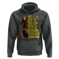 I Am Black Woman Hoodie Locd African American Pride Black History Month
