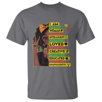 I Am Black Woman T Shirt Locd African American Pride Black History Month