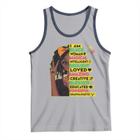 I Am Black Woman Tank Top Locd African American Pride Black History Month
