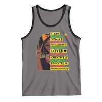 I Am Black Woman Tank Top Locd African American Pride Black History Month