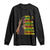 I Am Black Woman Long Sleeve Shirt Afro African American Pride Black History Month