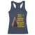 I Am Black Woman Racerback Tank Top Afro African American Pride Black History Month