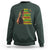 I Am Black Woman Sweatshirt Afro African American Pride Black History Month