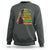 I Am Black Woman Sweatshirt Afro African American Pride Black History Month