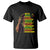 I Am Black Woman T Shirt Afro African American Pride Black History Month