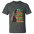 I Am Black Woman T Shirt Afro African American Pride Black History Month