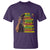 I Am Black Woman T Shirt Afro African American Pride Black History Month