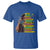 I Am Black Woman T Shirt Afro African American Pride Black History Month