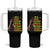 I Am Black Woman Tumbler With Handle Afro African American Pride Black History Month
