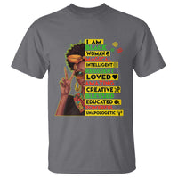 I Am Black Man T Shirt Afro African American Pride Black History Month