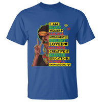 I Am Black Man T Shirt Afro African American Pride Black History Month