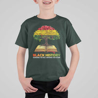 Black History Month T Shirt For Kid Honoring The Past Inspiring The Future African American Roots Pride