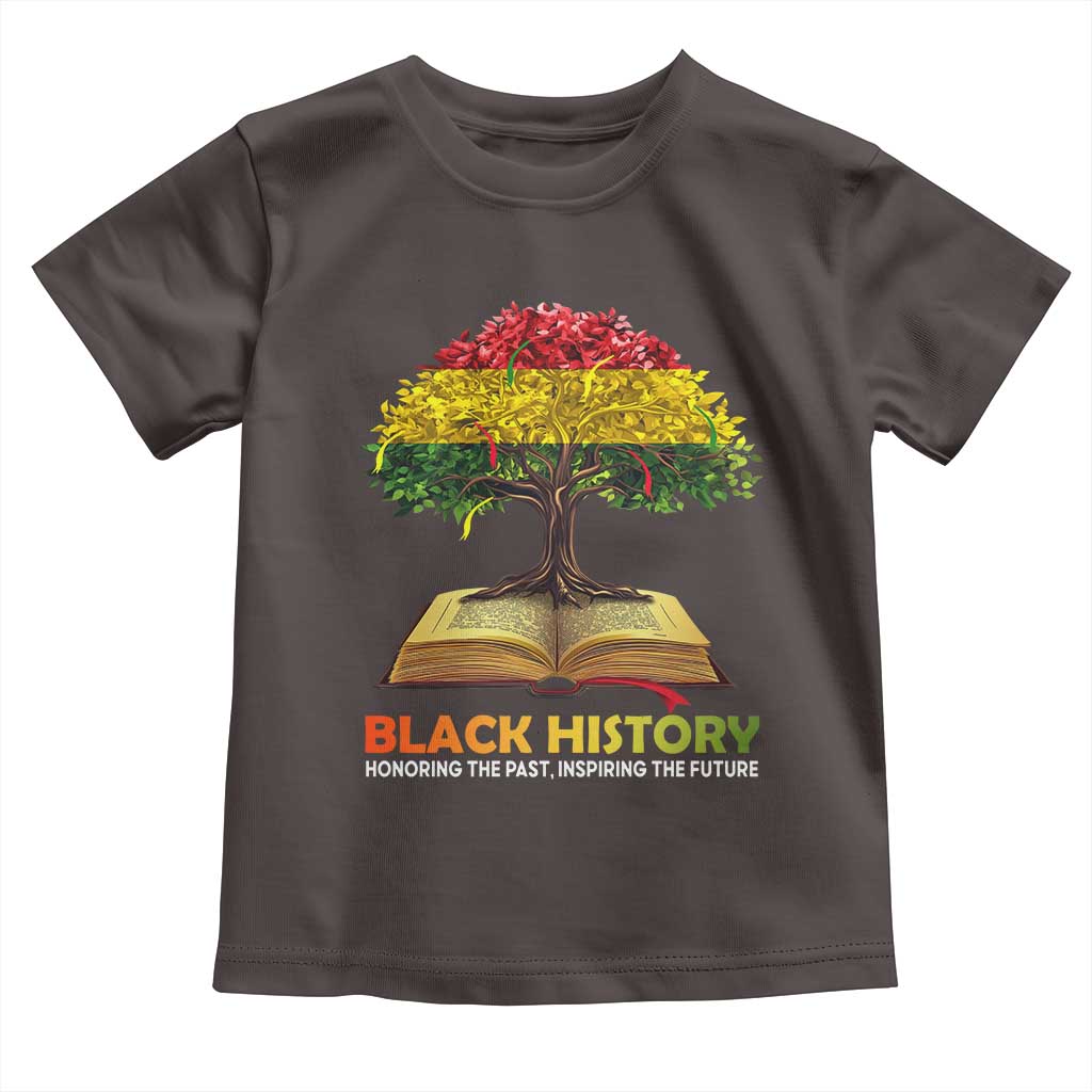 Black History Month Toddler T Shirt Honoring The Past Inspiring The Future African American Roots Pride