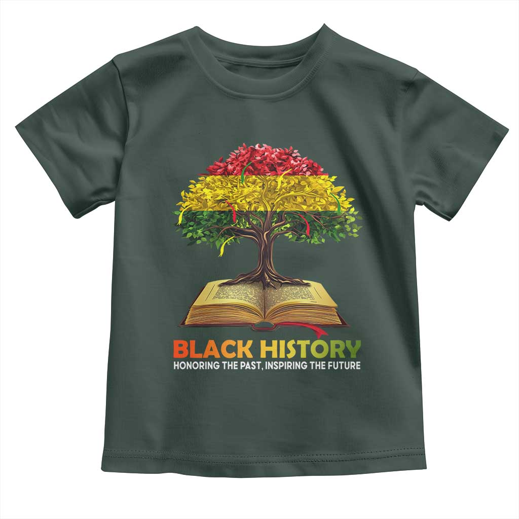 Black History Month Toddler T Shirt Honoring The Past Inspiring The Future African American Roots Pride