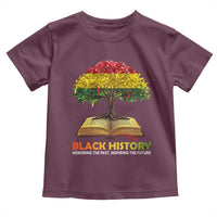 Black History Month Toddler T Shirt Honoring The Past Inspiring The Future African American Roots Pride