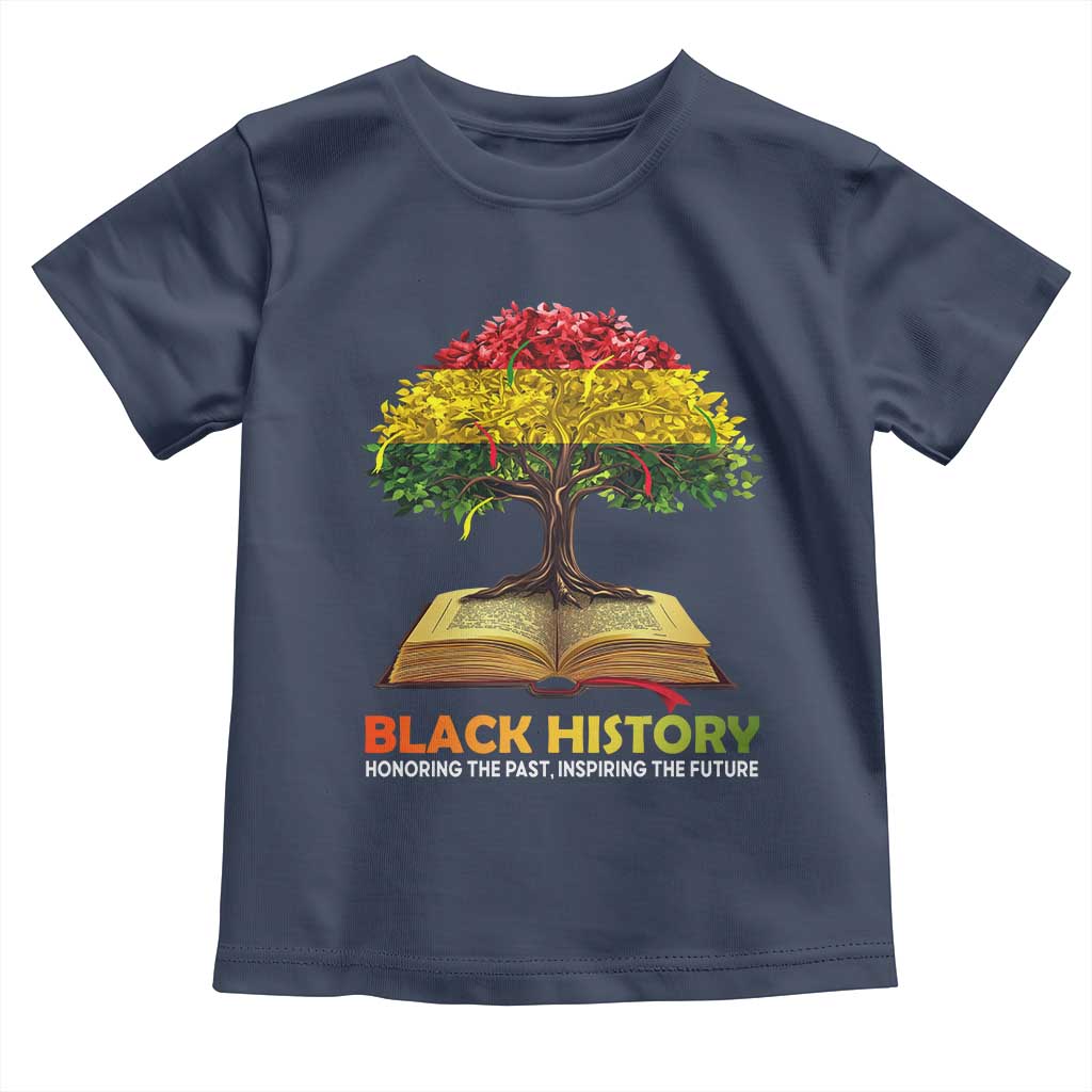 Black History Month Toddler T Shirt Honoring The Past Inspiring The Future African American Roots Pride