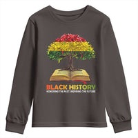 Black History Month Youth Sweatshirt Honoring The Past Inspiring The Future African American Roots Pride