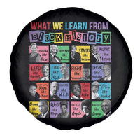 What We Learn From Black History Spare Tire Cover Black Civil Rights Leaders
