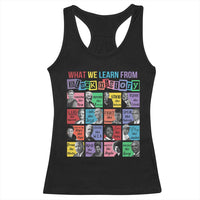 What We Learn From Black History Racerback Tank Top Black Civil Rights Leaders