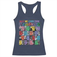 What We Learn From Black History Racerback Tank Top Black Civil Rights Leaders