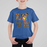 I Am Black Child T Shirt For Kid LOVE Black History Month Strong African American Pride