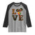I Am Black Child Raglan Shirt LOVE Black History Month Strong African American Pride