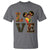 I Am Black Child T Shirt LOVE Black History Month Strong African American Pride