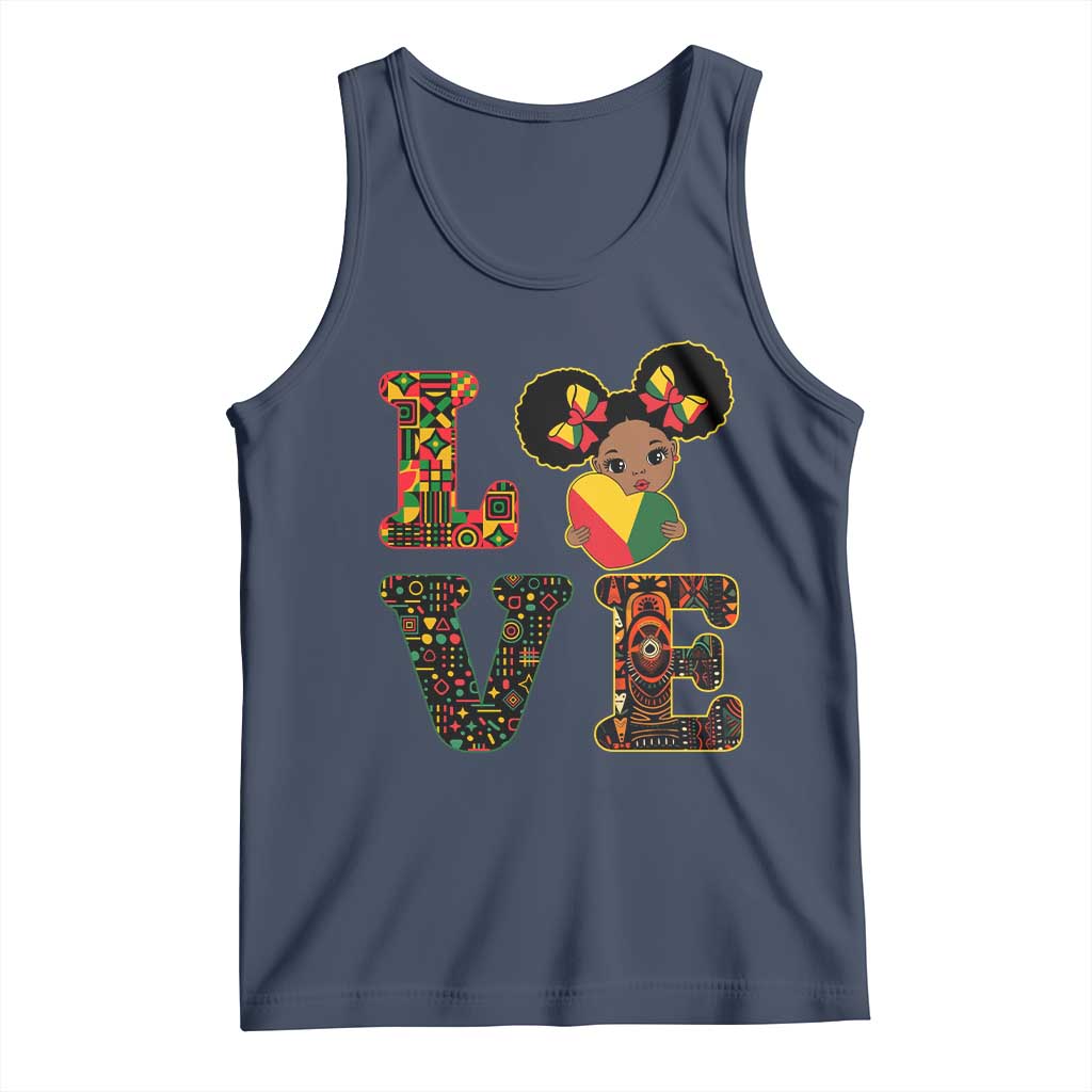 I Am Black Child Tank Top LOVE Black History Month Strong African American Pride