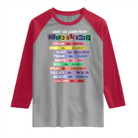 What We Learn From Black History Raglan Shirt Celebration African American Roots Pride TS02