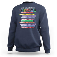 What We Learn From Black History Sweatshirt Celebration African American Roots Pride TS02