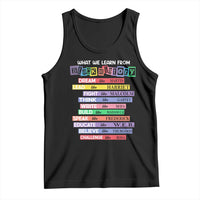What We Learn From Black History Tank Top Celebration African American Roots Pride TS02