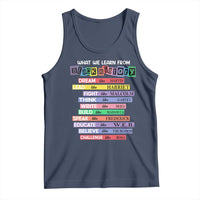 What We Learn From Black History Tank Top Celebration African American Roots Pride TS02