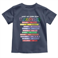 What We Learn From Black History Toddler T Shirt Celebration African American Roots Pride TS02