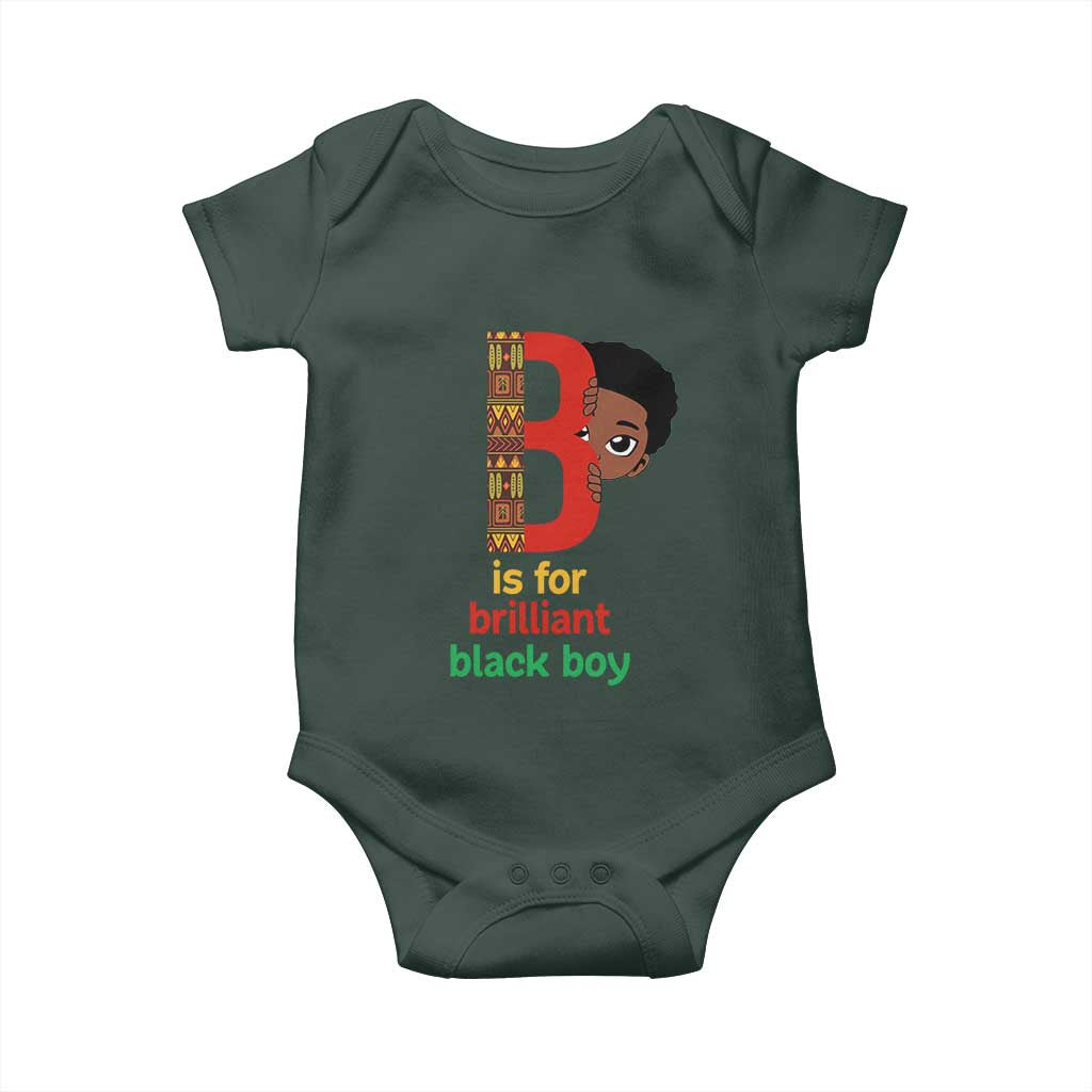 Black History Month Boy Baby Onesie B Is For Brilliant HBCU Education