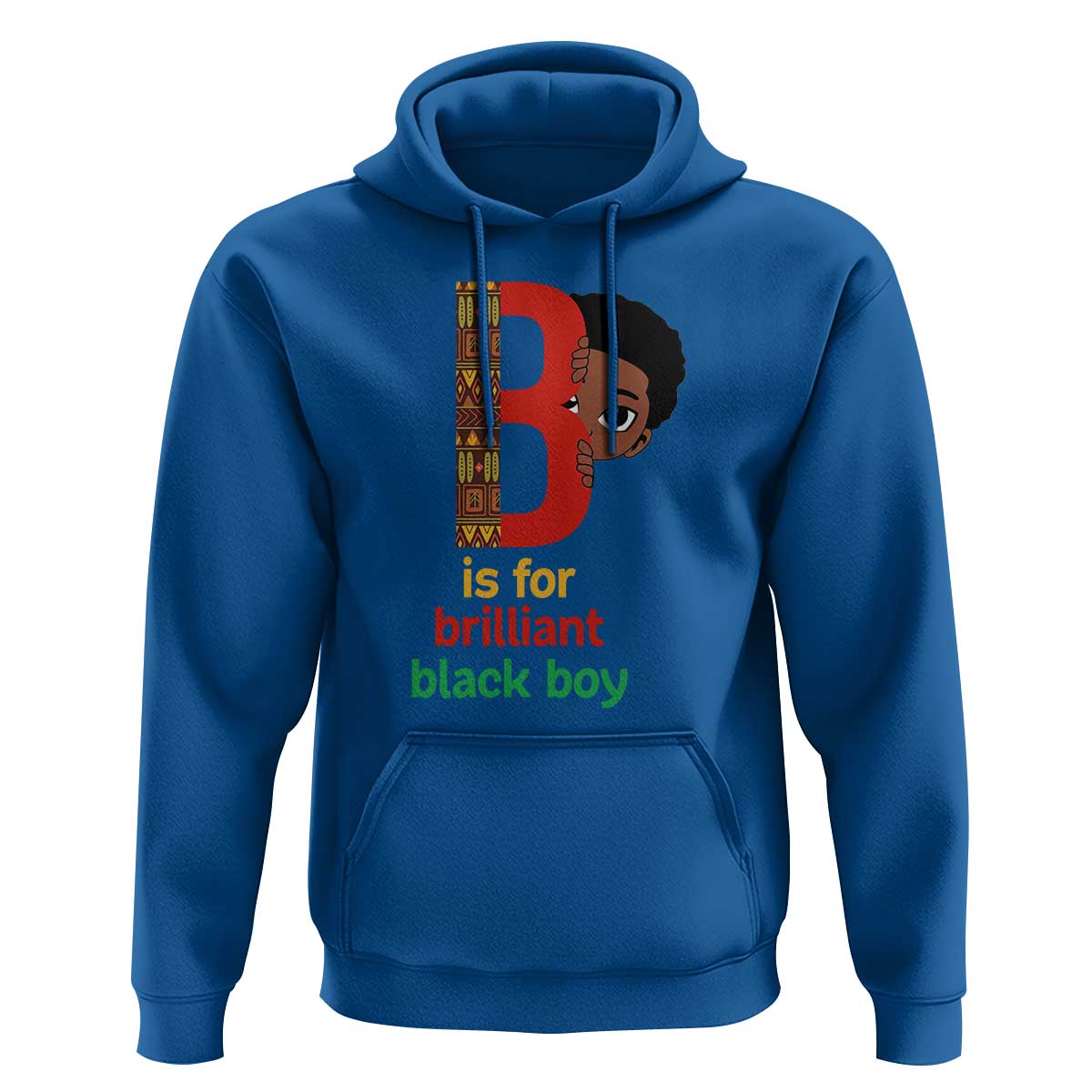 Black History Month Boy Hoodie B Is For Brilliant HBCU Education