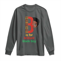 Black History Month Boy Long Sleeve Shirt B Is For Brilliant HBCU Education