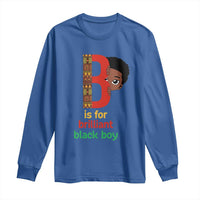 Black History Month Boy Long Sleeve Shirt B Is For Brilliant HBCU Education