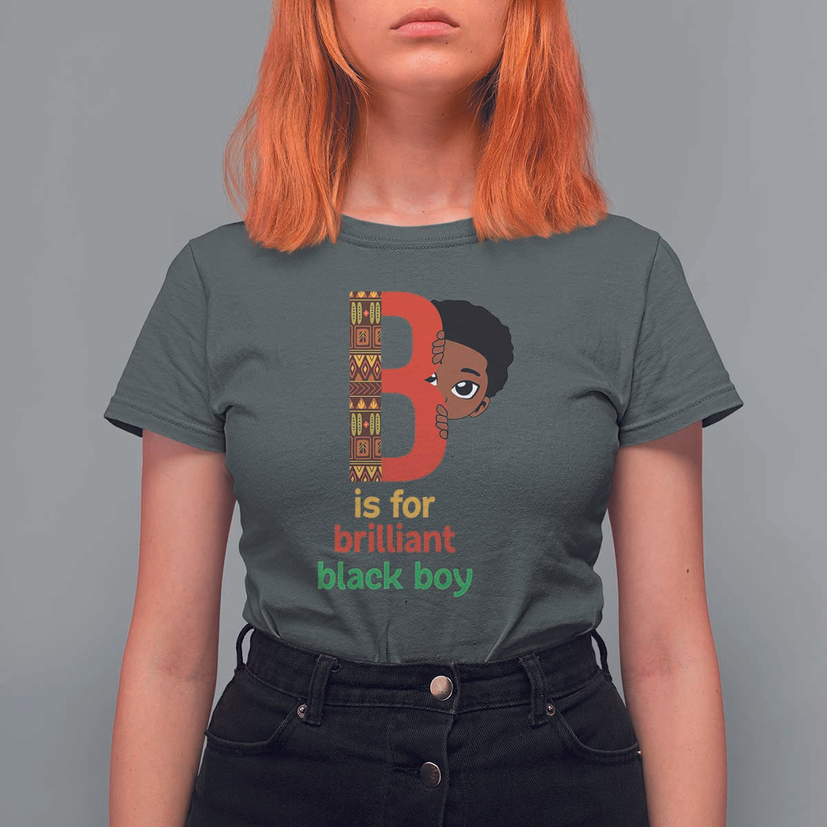 Black History Month Boy T Shirt For Women B Is For Brilliant HBCU Education