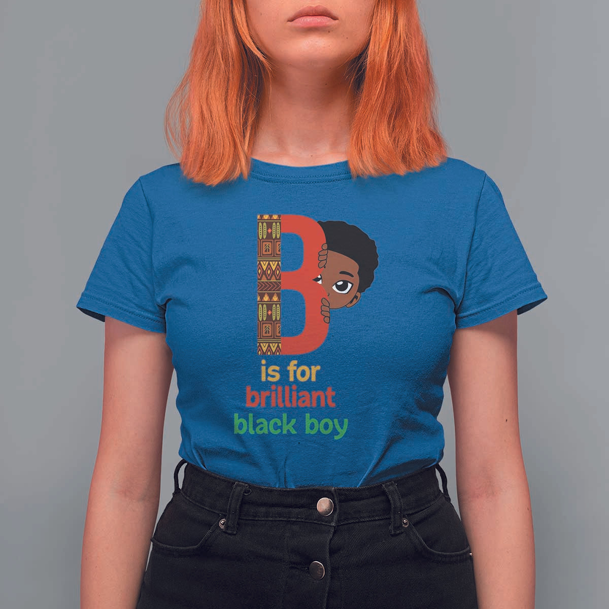 Black History Month Boy T Shirt For Women B Is For Brilliant HBCU Education