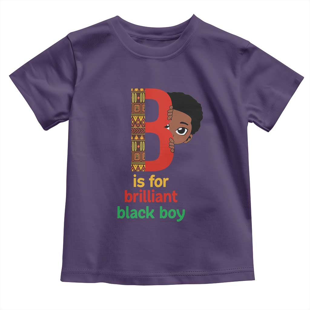 Black History Month Boy Toddler T Shirt B Is For Brilliant HBCU Education