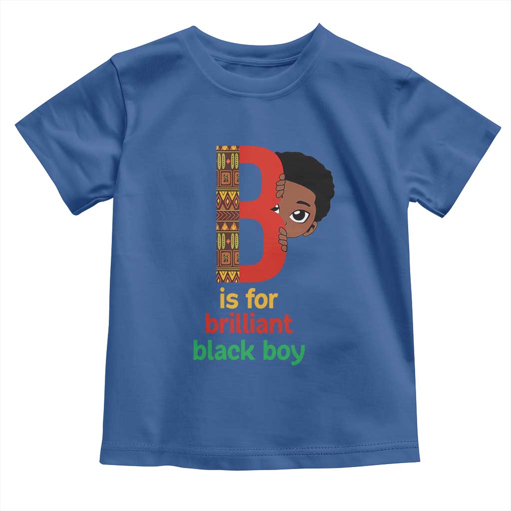 Black History Month Boy Toddler T Shirt B Is For Brilliant HBCU Education