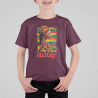 I Am Black History T Shirt For Kid African American Pride Woman