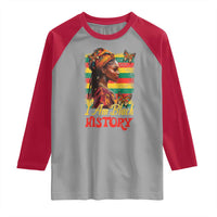 I Am Black History Raglan Shirt African American Pride Woman