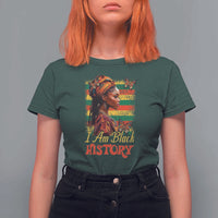 I Am Black History T Shirt For Women African American Pride Woman