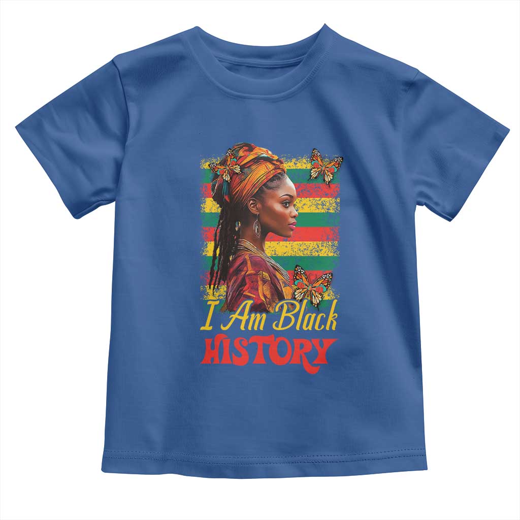 I Am Black History Toddler T Shirt African American Pride Woman
