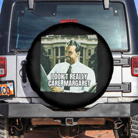 Funny JD Vance Interview Meme Spare Tire Cover I Don't Really Care Margaret